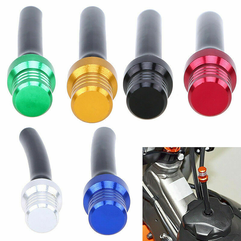 5xRed Gas Fuel Tank Cap Valve Vent 2 Way Vent Breather Dirt Pit Bike ATV Scooter