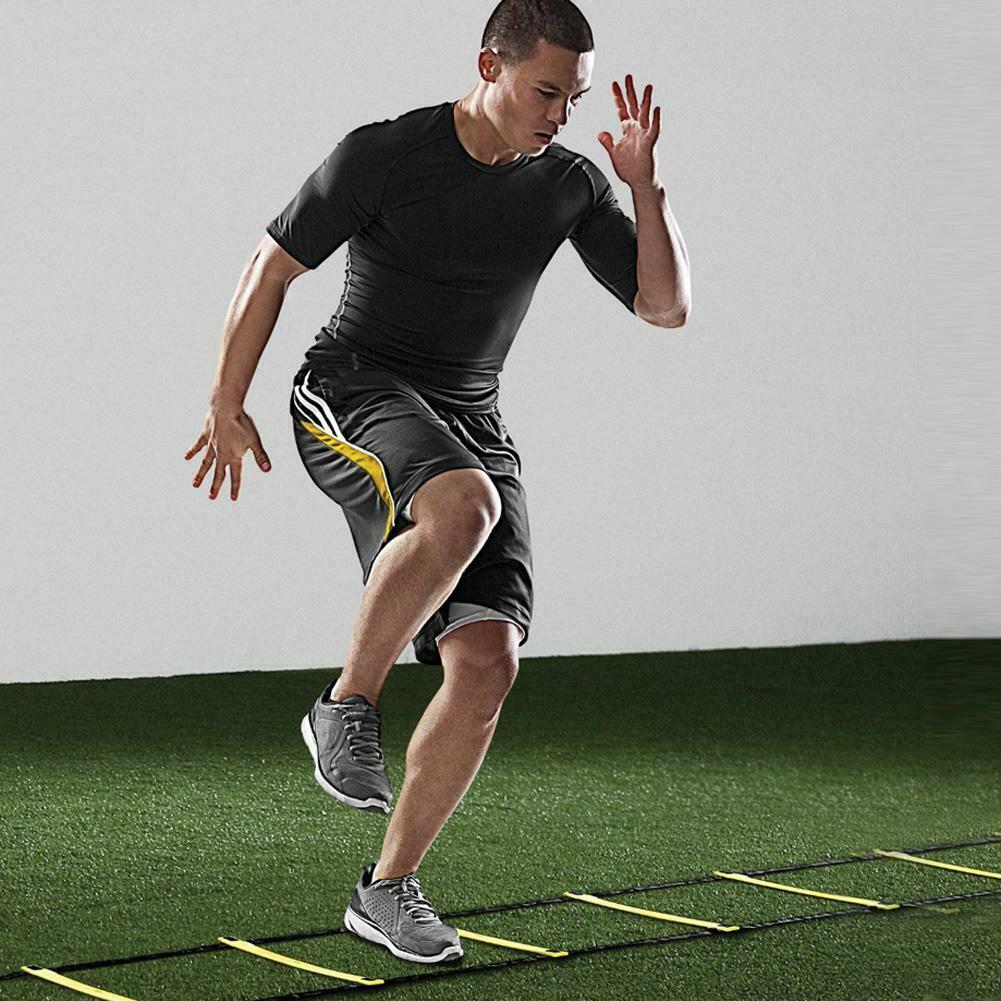 Durable 5 rung 10 Feet 2.7m Agility Ladder for Soccer Speed Training  @
