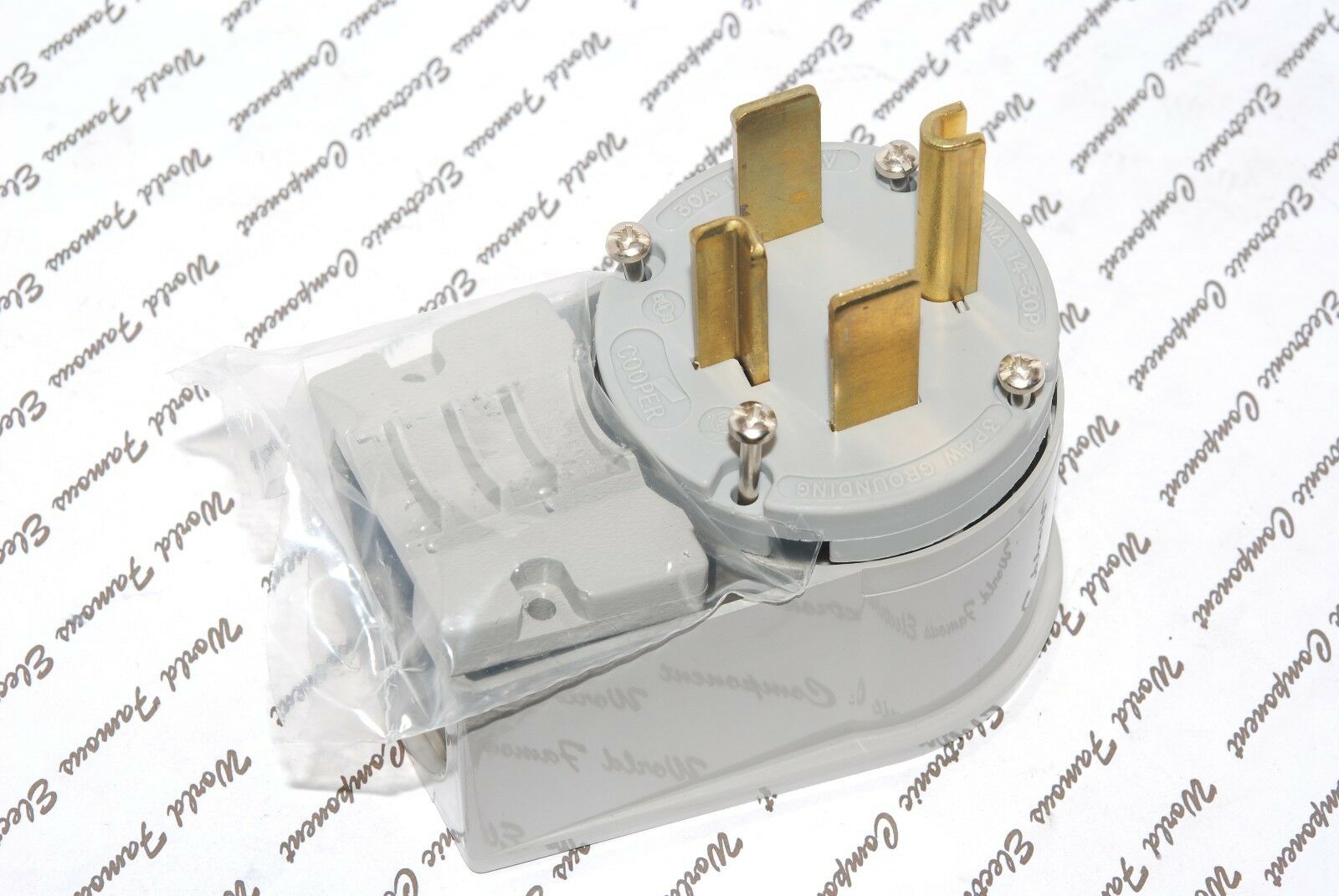 1pcs - COOPER 5732AN NEMA 14-30P 30A 125/250V 3P 4W GRD Plug