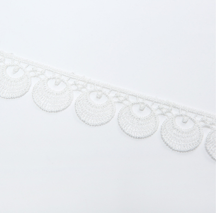 6 Yards lace Trims polyester decoration Sewing Clothing accessories 3cm
