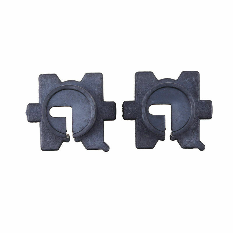 Front 2x H7 Xenon HID Bulb Lamp Light Holders Adapters Universal For Mazda 3 5 6