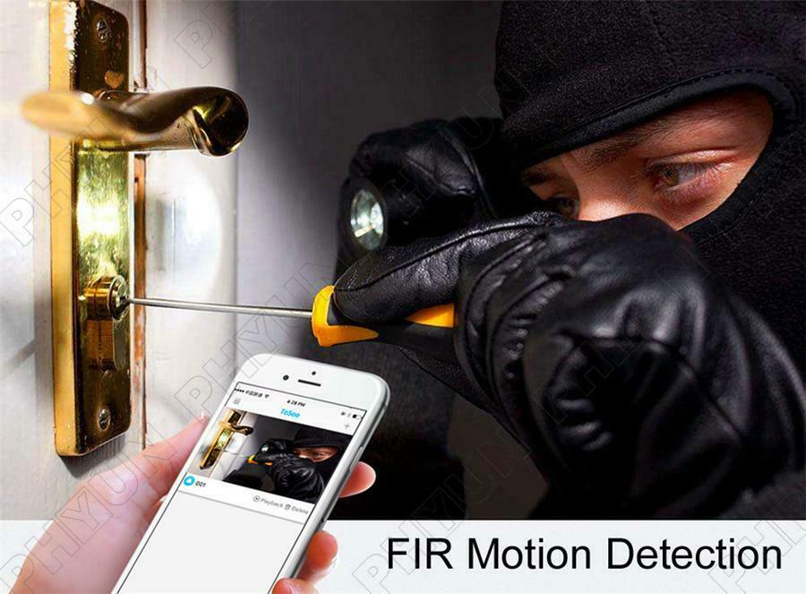 Home Wireless Smart WiFi DoorBell IR Video Visual Camera Intercom Security Kit