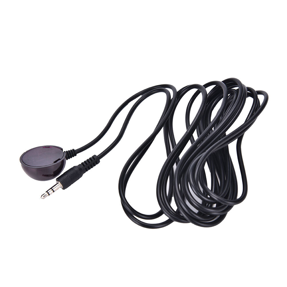 3.5mm IR Infrared Remote Control Receiver Extender Cord Cable With LED A_DD