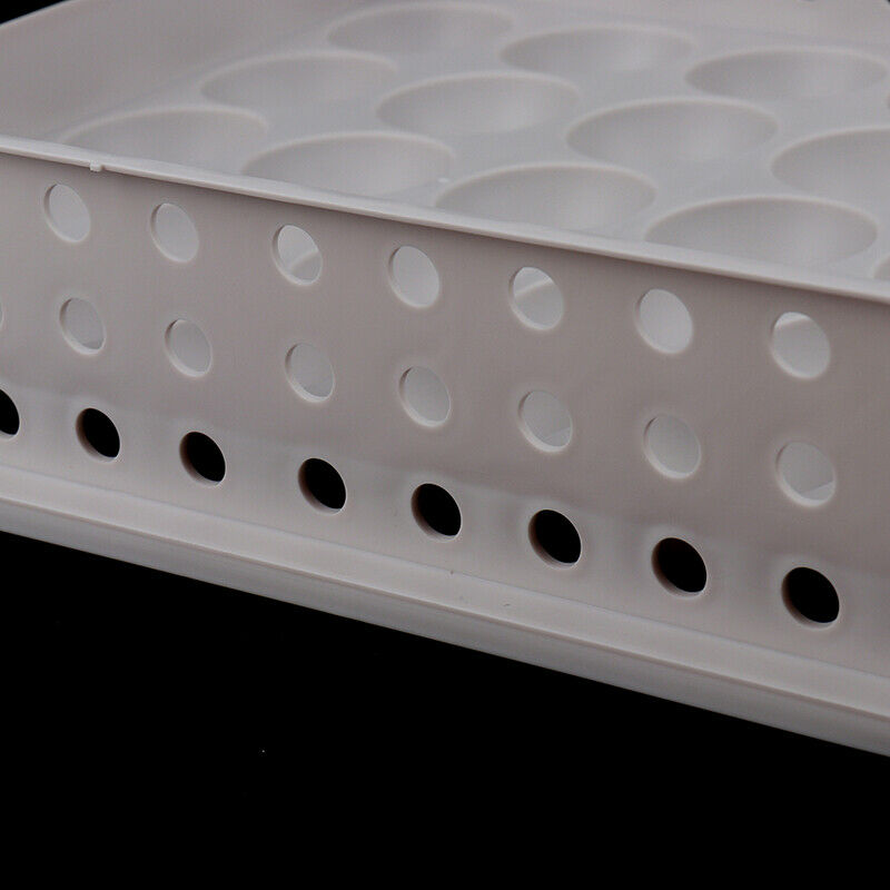 30 Grid Practical Egg Box Portable Egg Rack Stackable Refrigerator Storage  TL