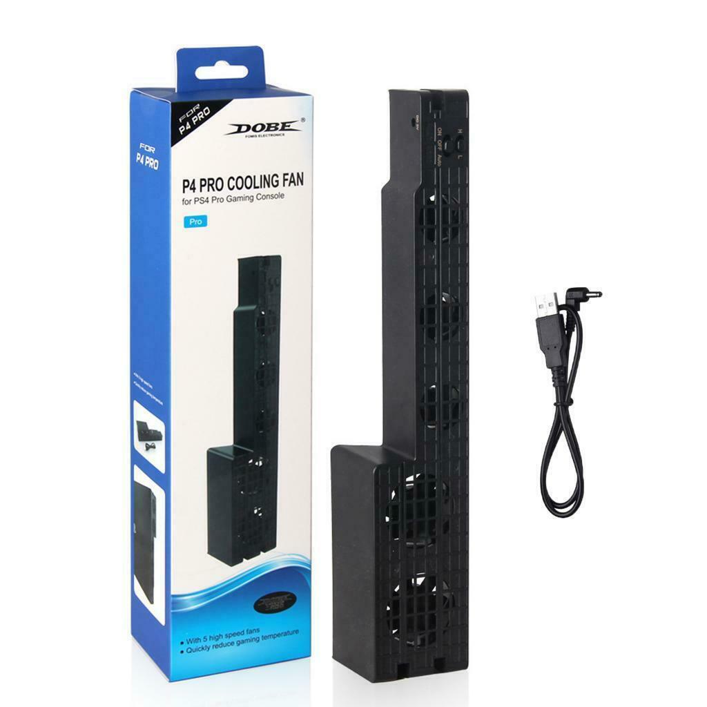 External Super Cooling Fan - Turbo Cooler Black for   4 Pro
