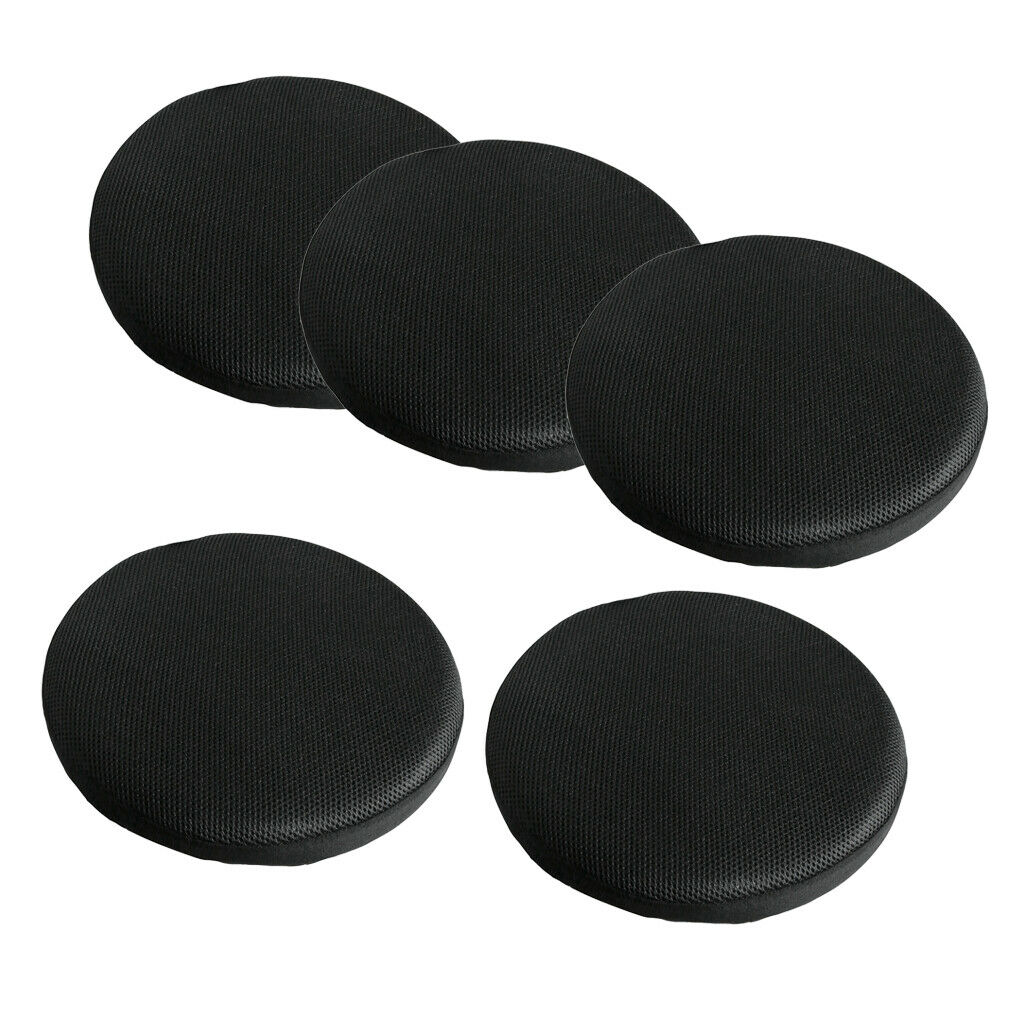 5 Pieces 40cm/16'' Dia Elastic Round Bar Stool Cover Chair Protector Pad