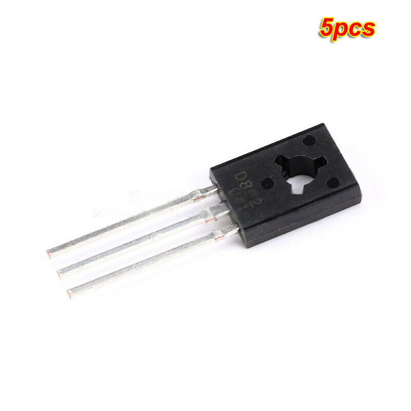 5pcs DIP Transistors D882 TO-126 NPN 30V/3A transistor Copper feet Triode