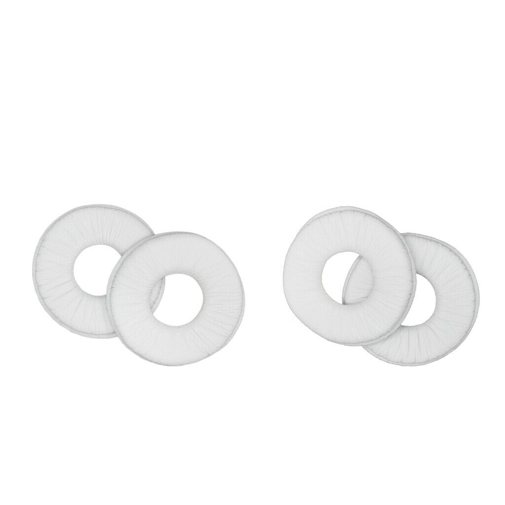 4x Replacement Ear Pads Cushion for  MDR ZX100 ZX300 V150 V300 White