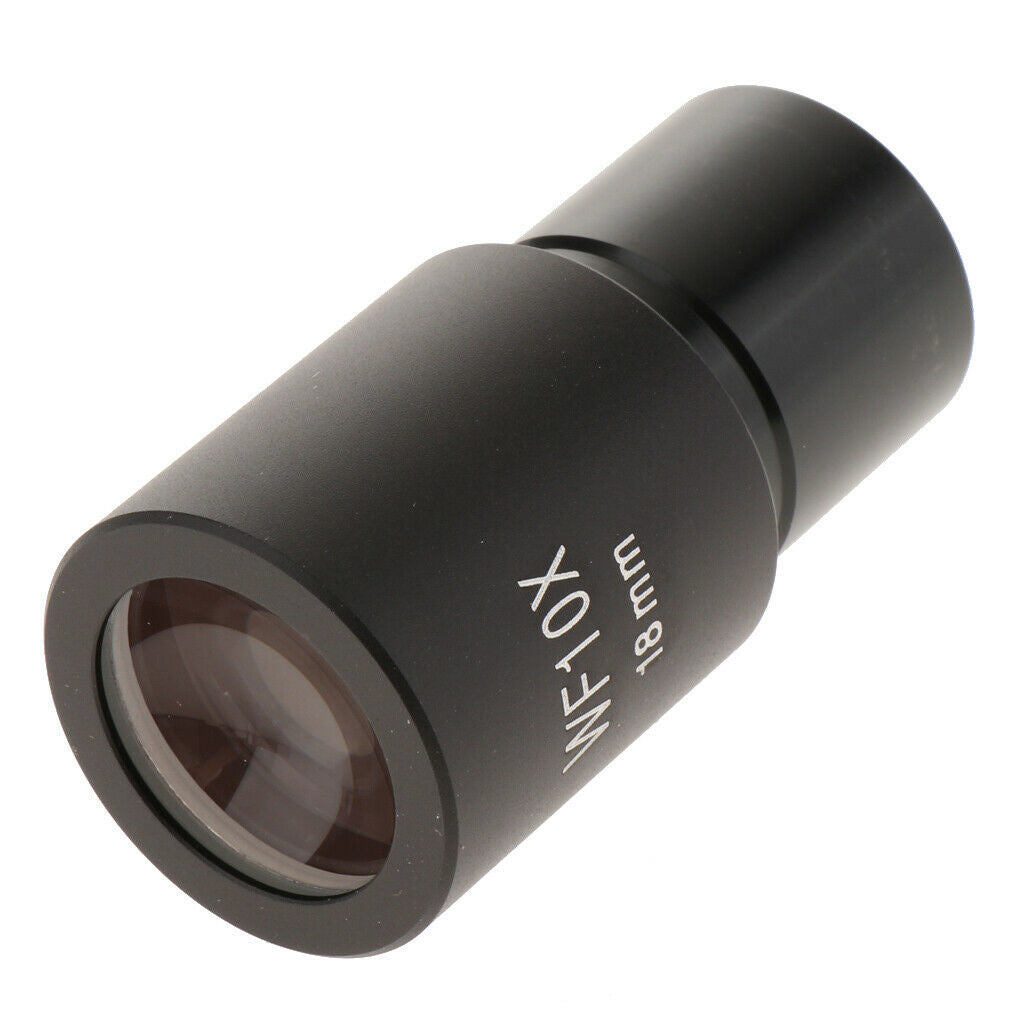 WF10X/18mm Biological Microscope Widefield Wide Angle Eyepiece Lens 23.2mm