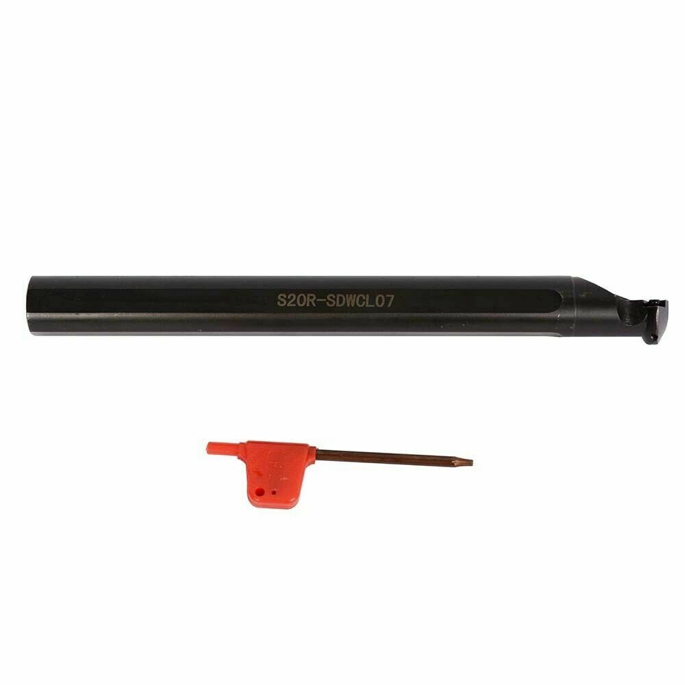 62.5° S20R-SDWCL07 Left hand CNC Lathe Internal Turning Tool Holder For DCMT07