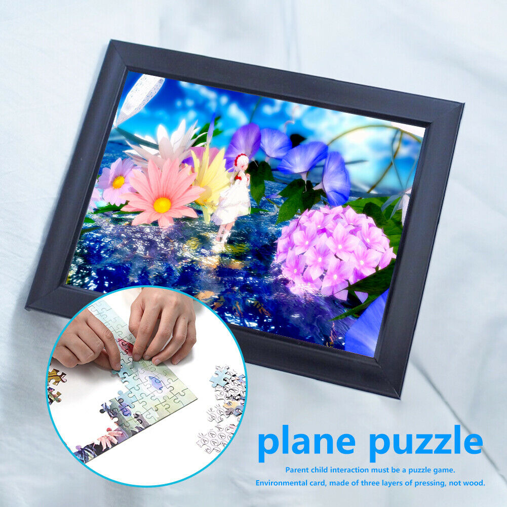 1000 Pieces DIY Puzzle Beauty Flower Paper Jigsaw Toys Educational Picture  @