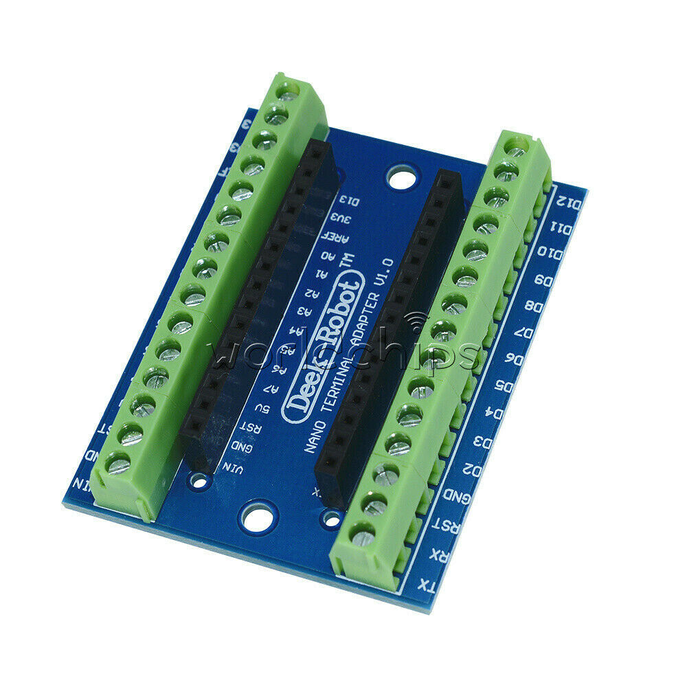 5PCS Nano V3.0 AVR ATMEGA328P Module Terminal Adapter Board for Arduino UNO R3
