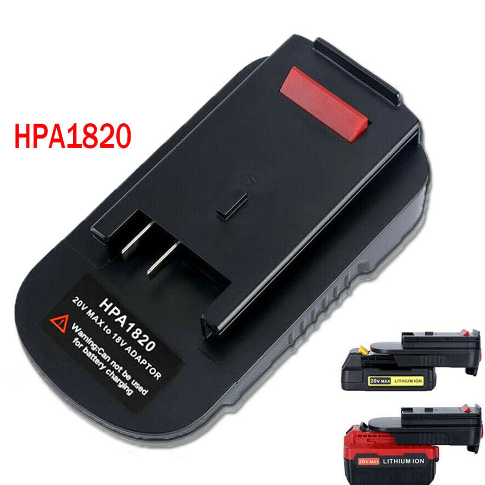20V To 18V Li-Ion Battery Adapter HPA1820 For 18V Cordless BLACK&DECKER Tools