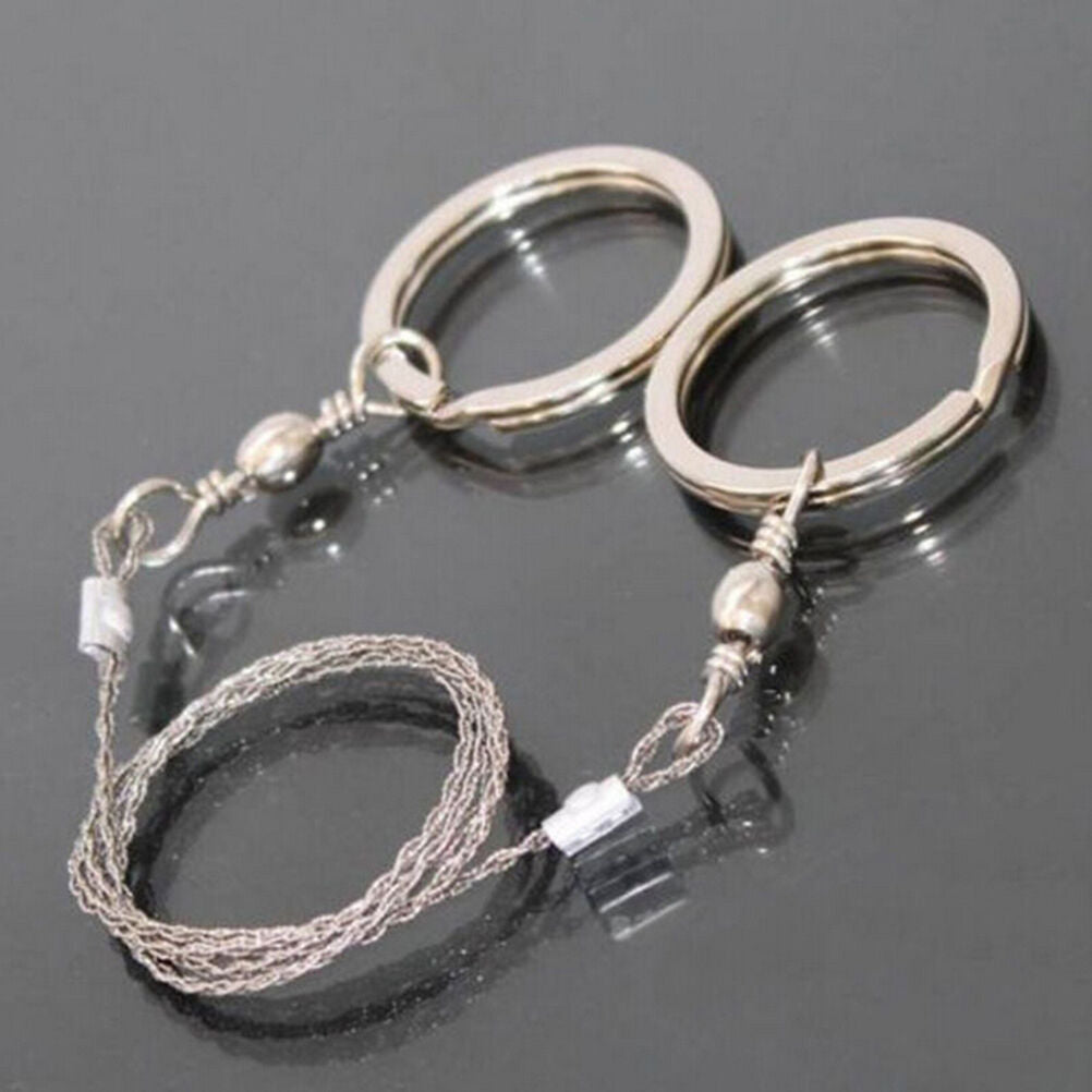 Portable Practical Emergency Survival Gear Steel Wire Saw Outdoor Tool.l8