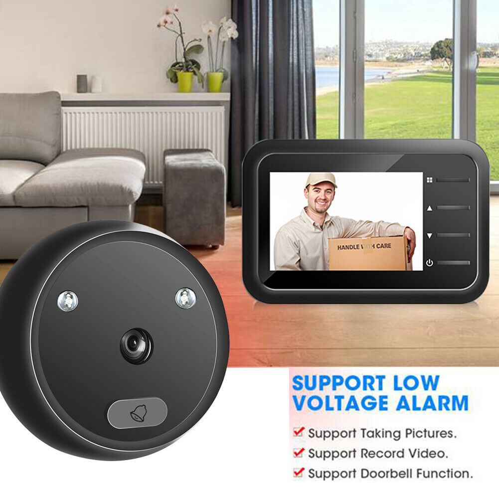 R11 2.4 inch Digital Doorbell IR Night Vision Peephole Door Bell Viewer Camera
