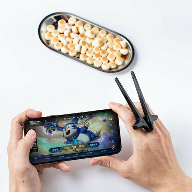 Game Finger Chopsticks Lazy Assistant  Holder Snacks Not Dirty Hand Chopsti SJ