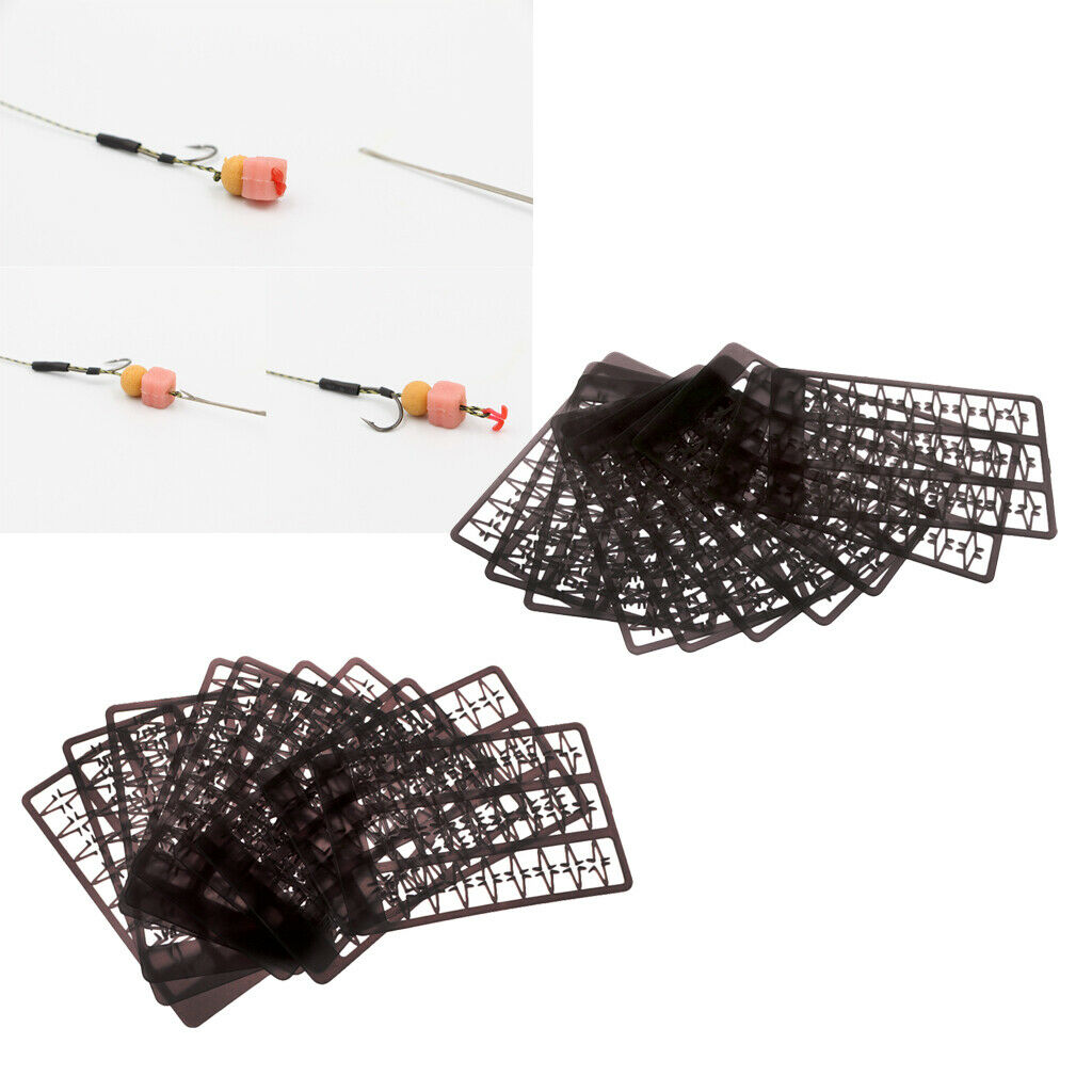 20Sets / 960Pcs Carp Fishing Hair Rig Stops Boilie Bait Stops 5mm 9mm