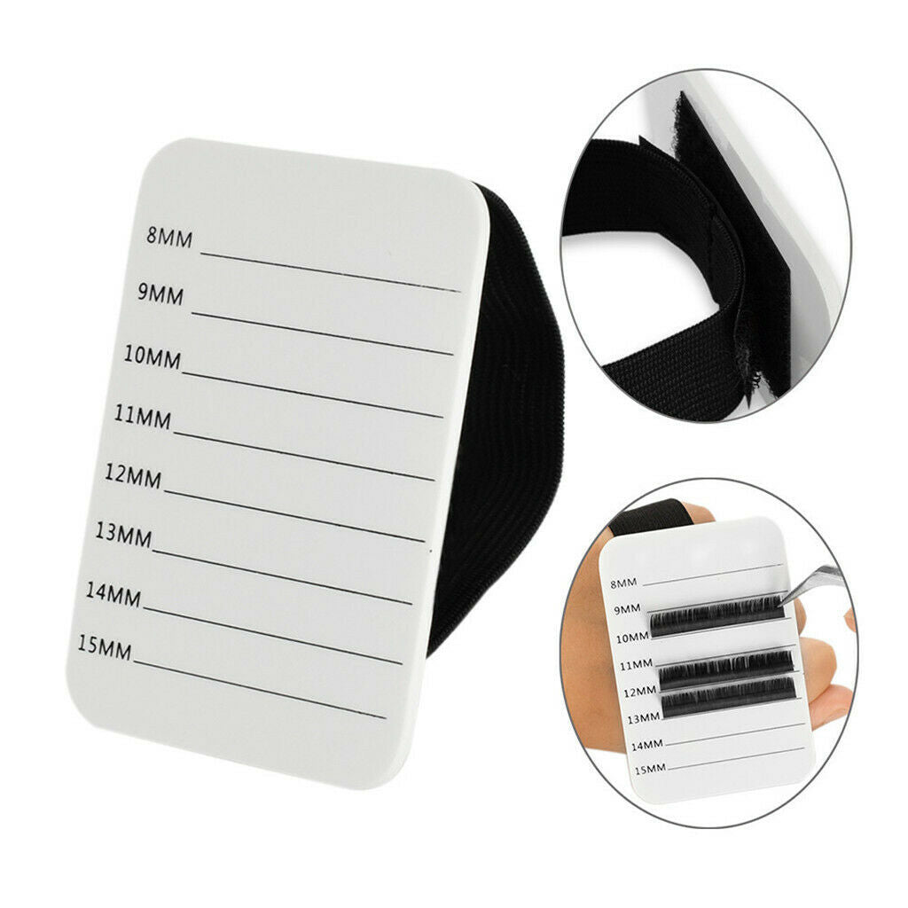 Eyelash Holder Board-Not Hurt the False Eyelash w/ 1pc Lash Grafting Picking