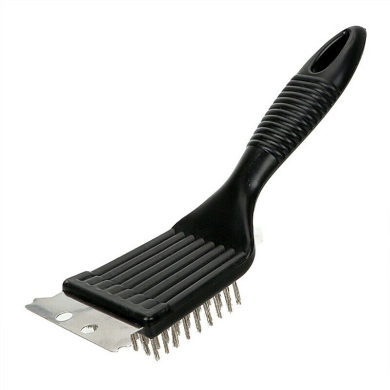 Wire Bristles Cleaning Brushes Barbecue Grill Brush Outdoor BBQ Cleaning .l8