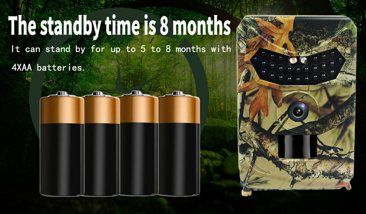 Camera 16MP 1080P HD Hunting Camera for Wildlife Scouting Digital Surveillance