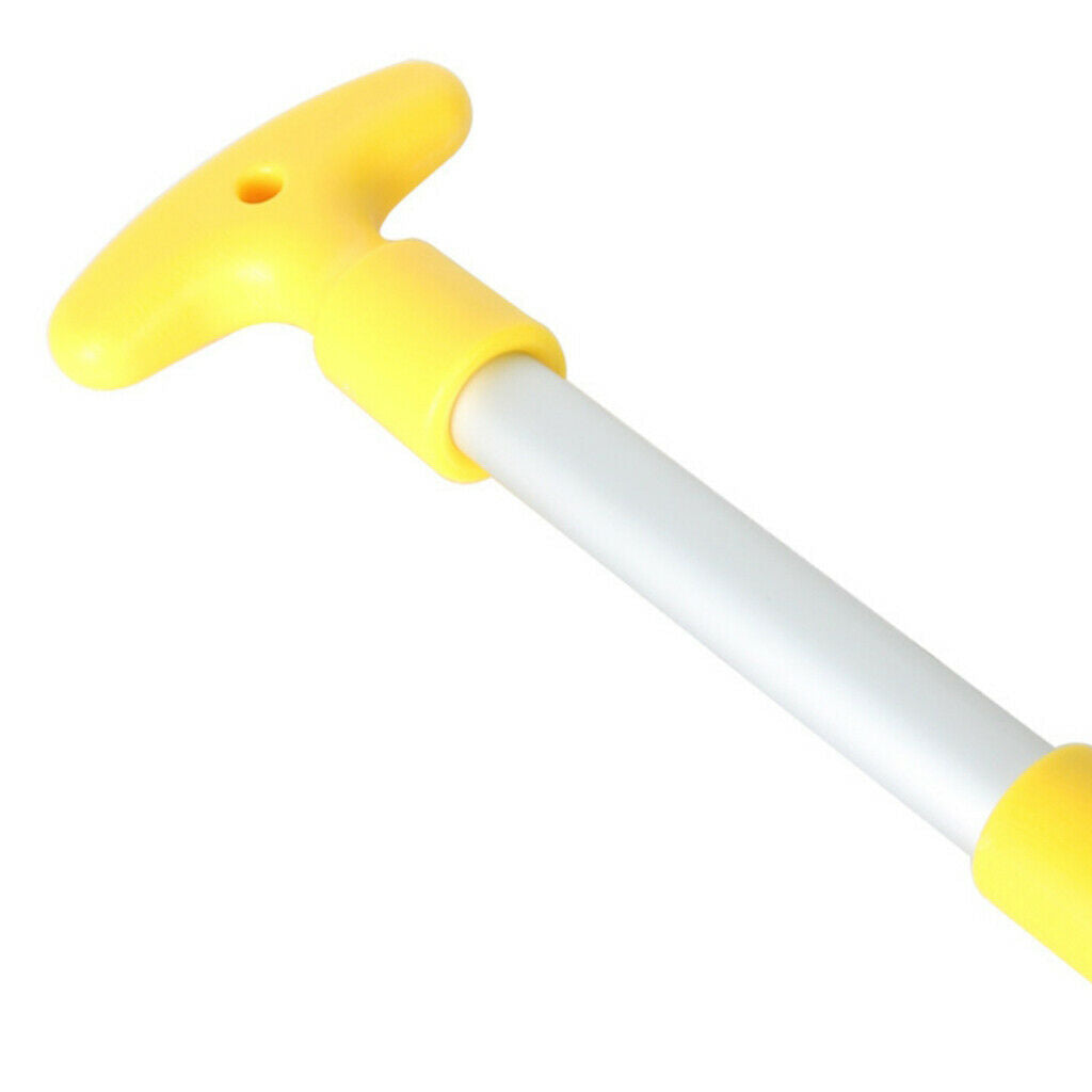 Foldable Canoeing Kayak Paddles Lightweight Inflatable Boat Oars Yellow