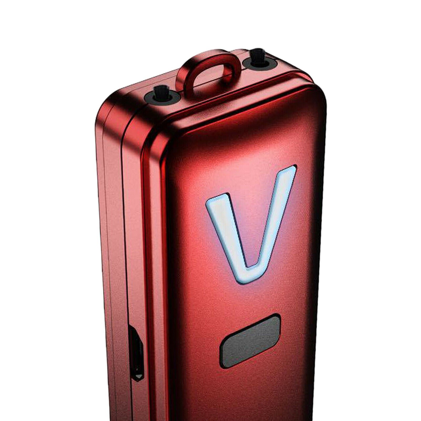 Air Purifier Cleaner Ion Generator Necklace Wearable Smoke Remover Red