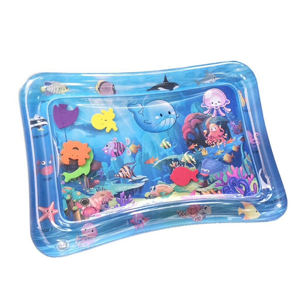 Summer Infant Ice Patted Cushion Baby Inflatable Water Mat Educational Toys @