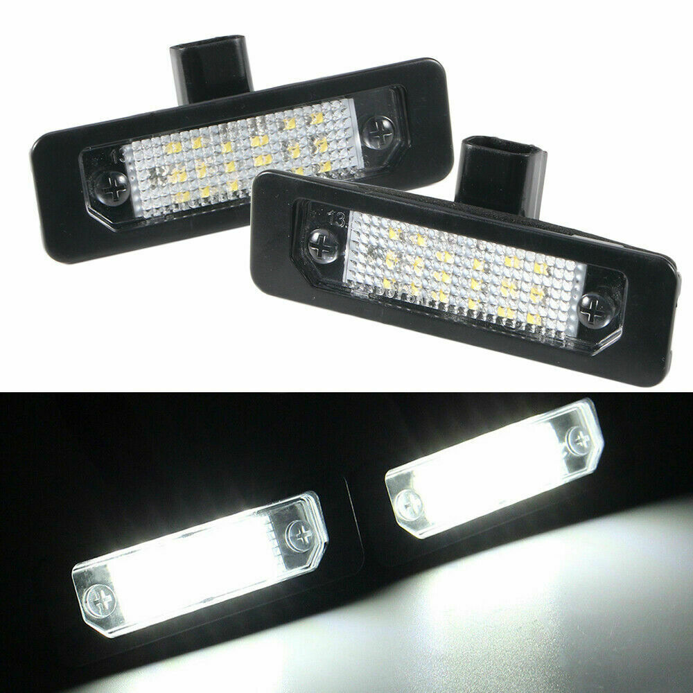 2x LED Rear Number License Plate Light For Ford Mustang Focus Fusion Lincoln NEW