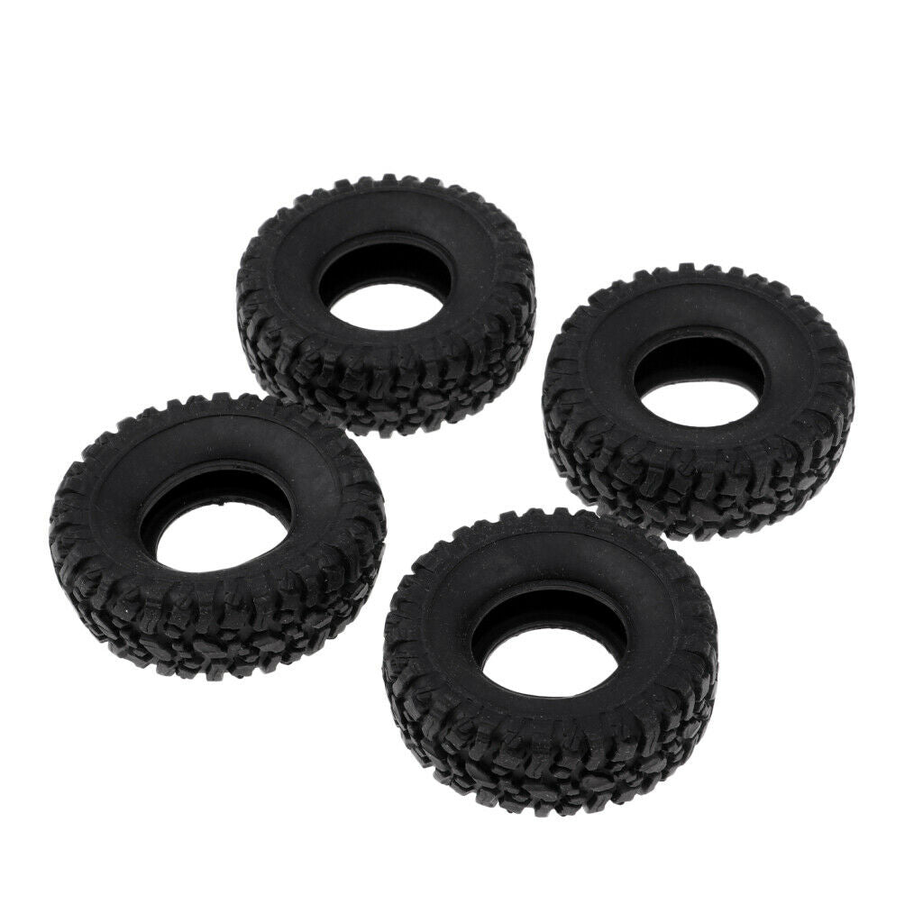 Black Rubber Tire for Crawler WPL B14 B16 B24 C14 C24 B36 OP Fittings Parts
