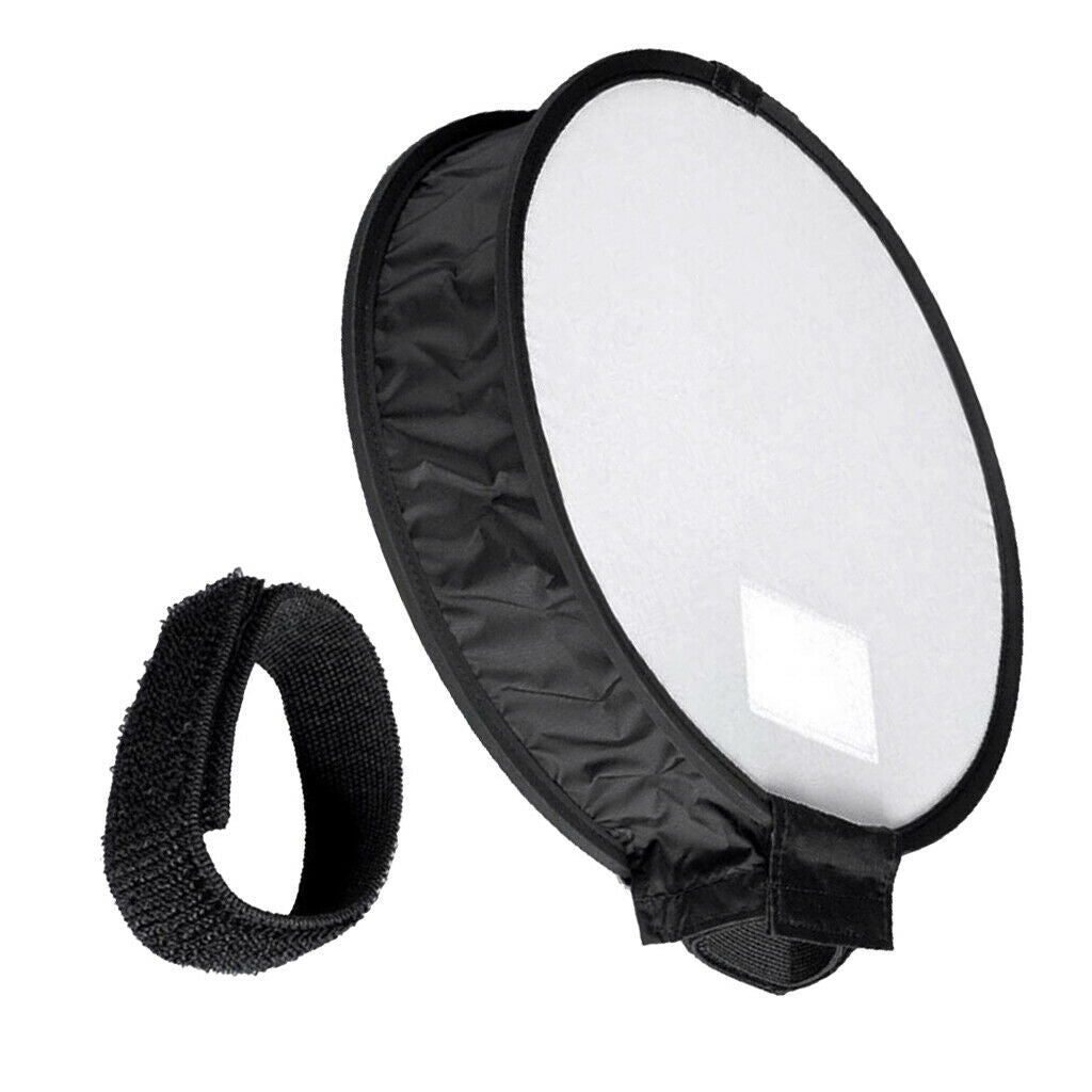 Universal 30cm/12" Round Softbox Lighting For DSLR Cmaeras Flash Speedlight