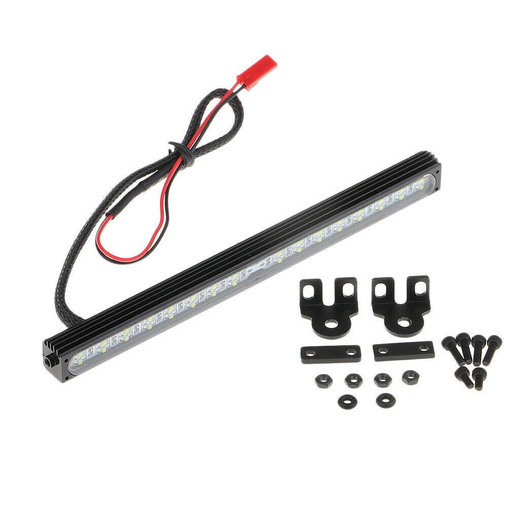 RC Roof Lamp 32 LED Light Bar Strip for 1:8 1:10 RC Rock Crawler TRX4 90046