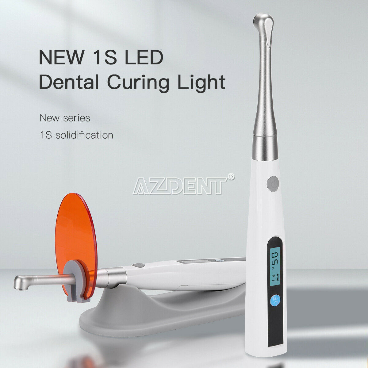 Dental Light Cure Lamp Cordless metal head LED 1S Dental Curing Light