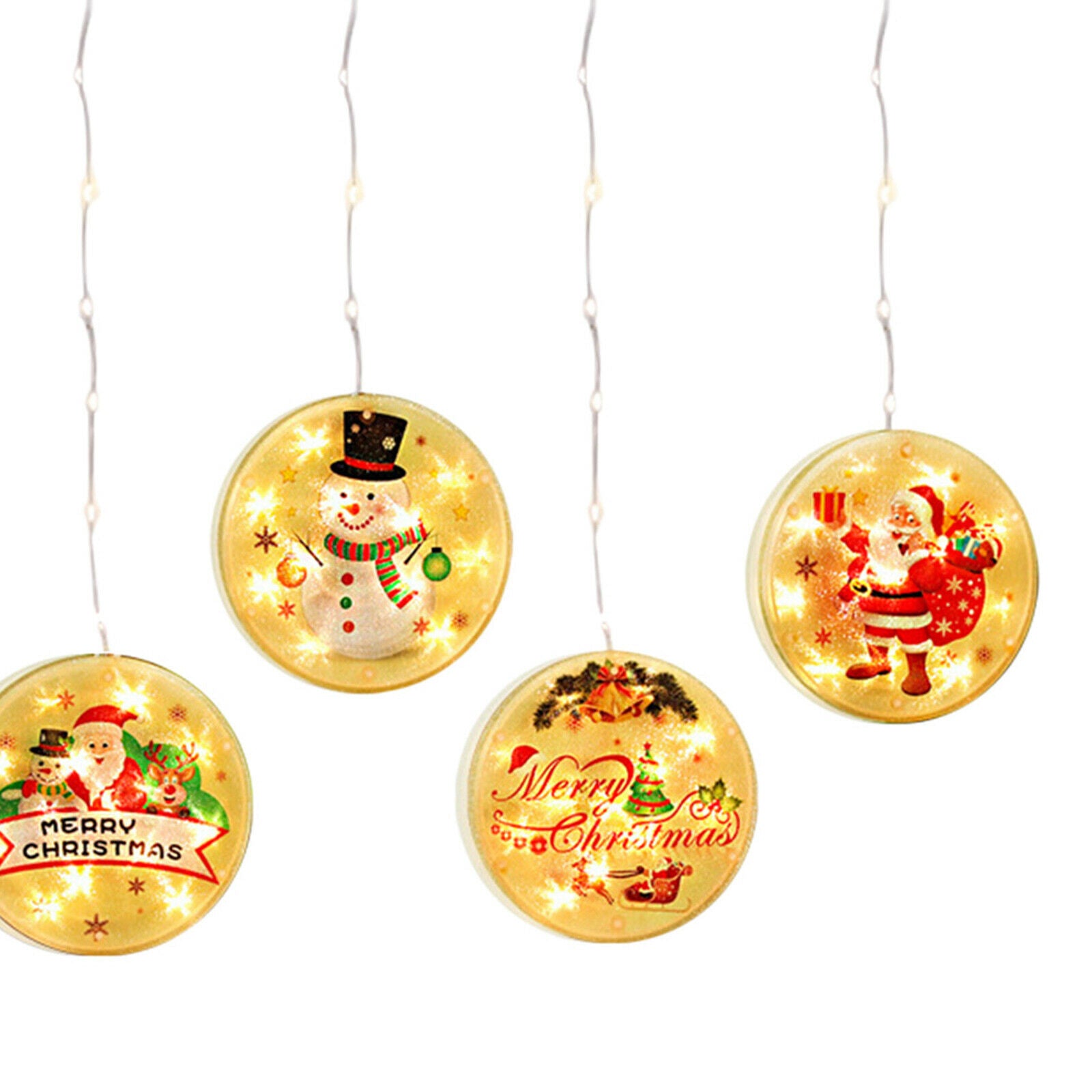 Christmas String Lights Waterproof Outdoor Fairy Lights Holiday Yard Garden