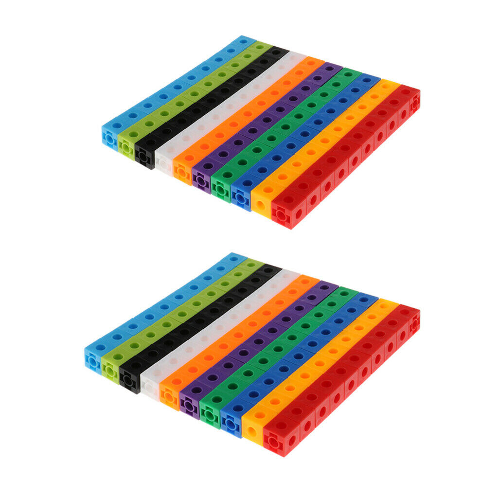 200x Early Kid's Baby Interlocking Mathlink   Manipulative Skills Aids