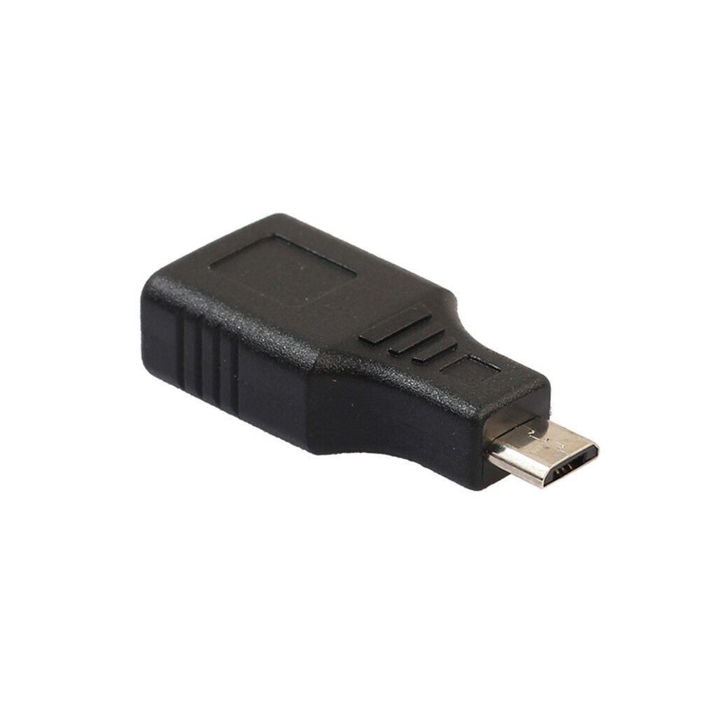 Micro USB Male to USB 2.0 Female Power Charging Host OTG Cable Adapter Black