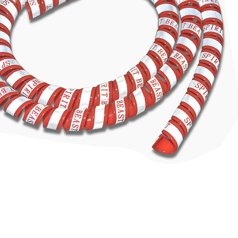 120CM Car Motorcycle Reflective Wire Protection Sleeve Stripe Tape Tube Twining