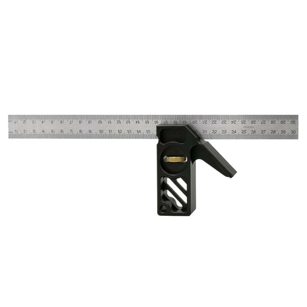 Heavy Duty Multi-functional Level Angle Ruler Woodworking Triangle Ruler