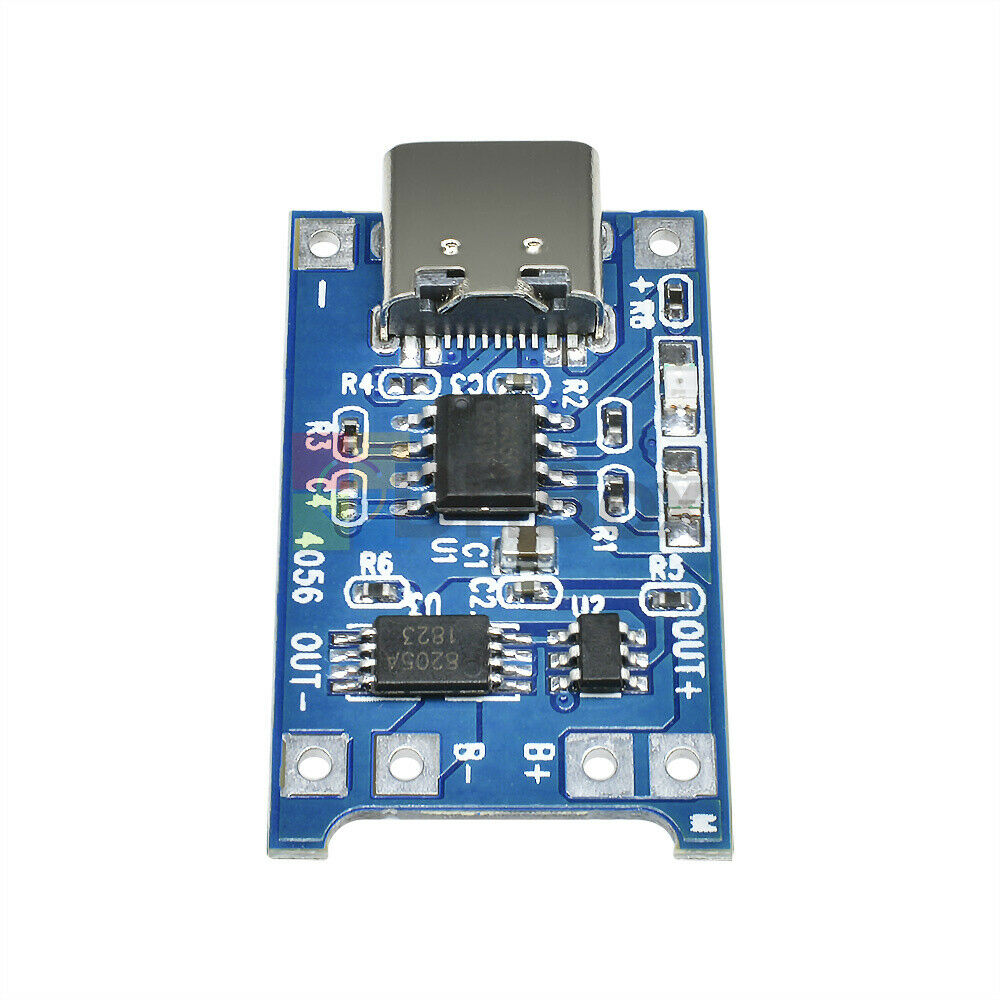2pc TP4056A Li-ion BMS Lithium Battery Charge Micro USB Interface Board 5V 1A