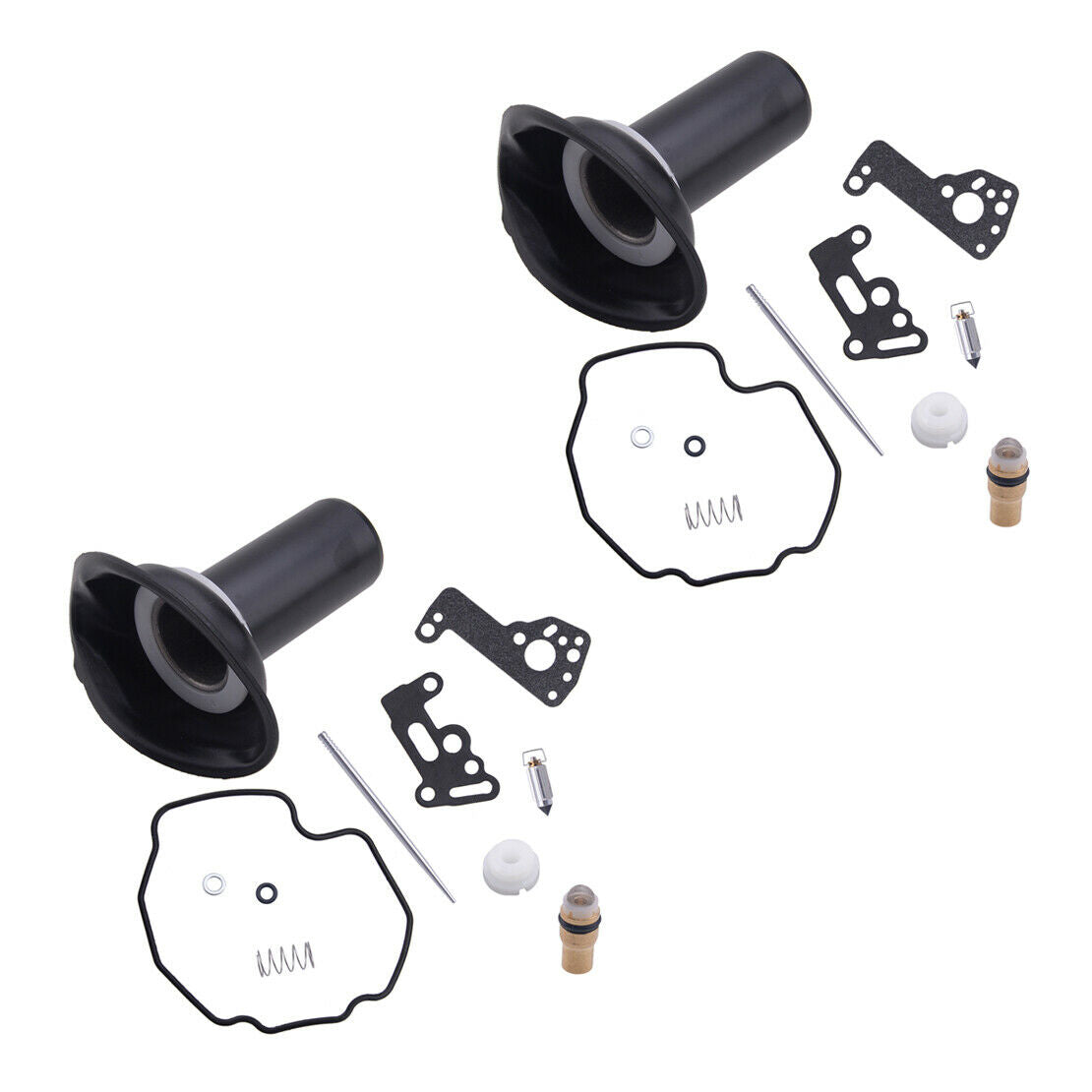 2Kit Carburetor Repair Set Plunger Diaphragm fit for Yamaha Virago XV535 -01