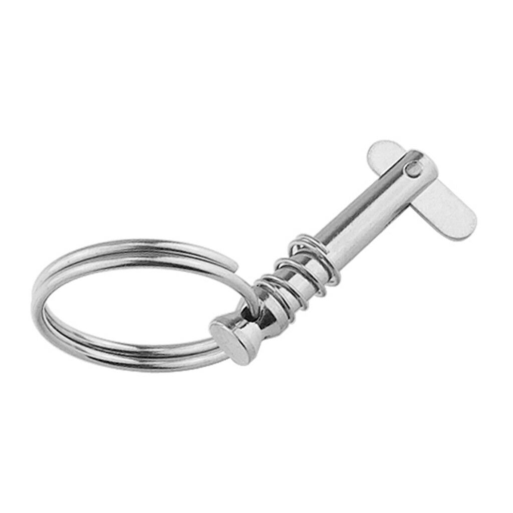 4x Quick Release Pin w/ Ring 6.3X40mm for Top Deck Hinge Marine Hardware