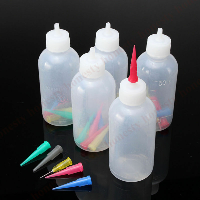 3X Jam Painting Squeeze Bottles 35 Nozzles Cake Decorating Craft Frosting Sauce