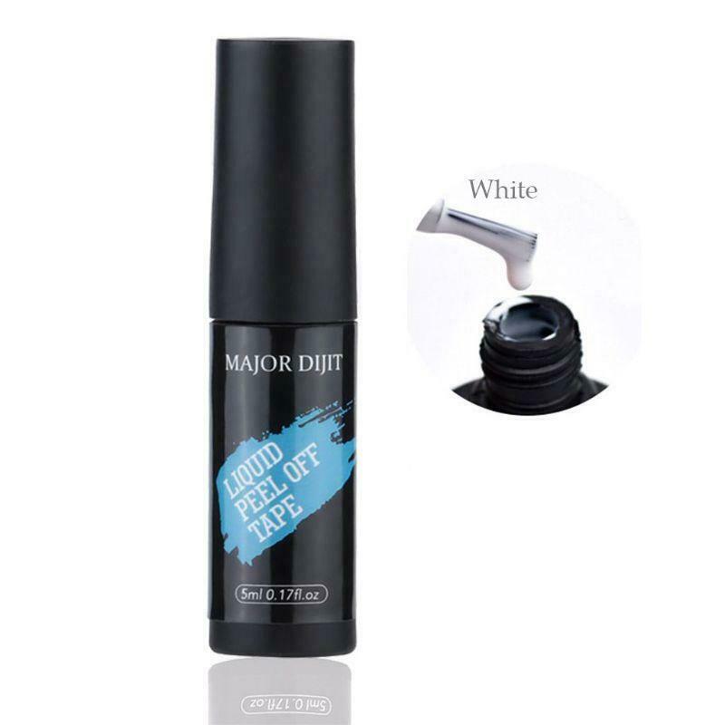 5ML Liquid Nail Peel Off Tape Nail Polish Manicure Skin Protect Glue DIY Tool