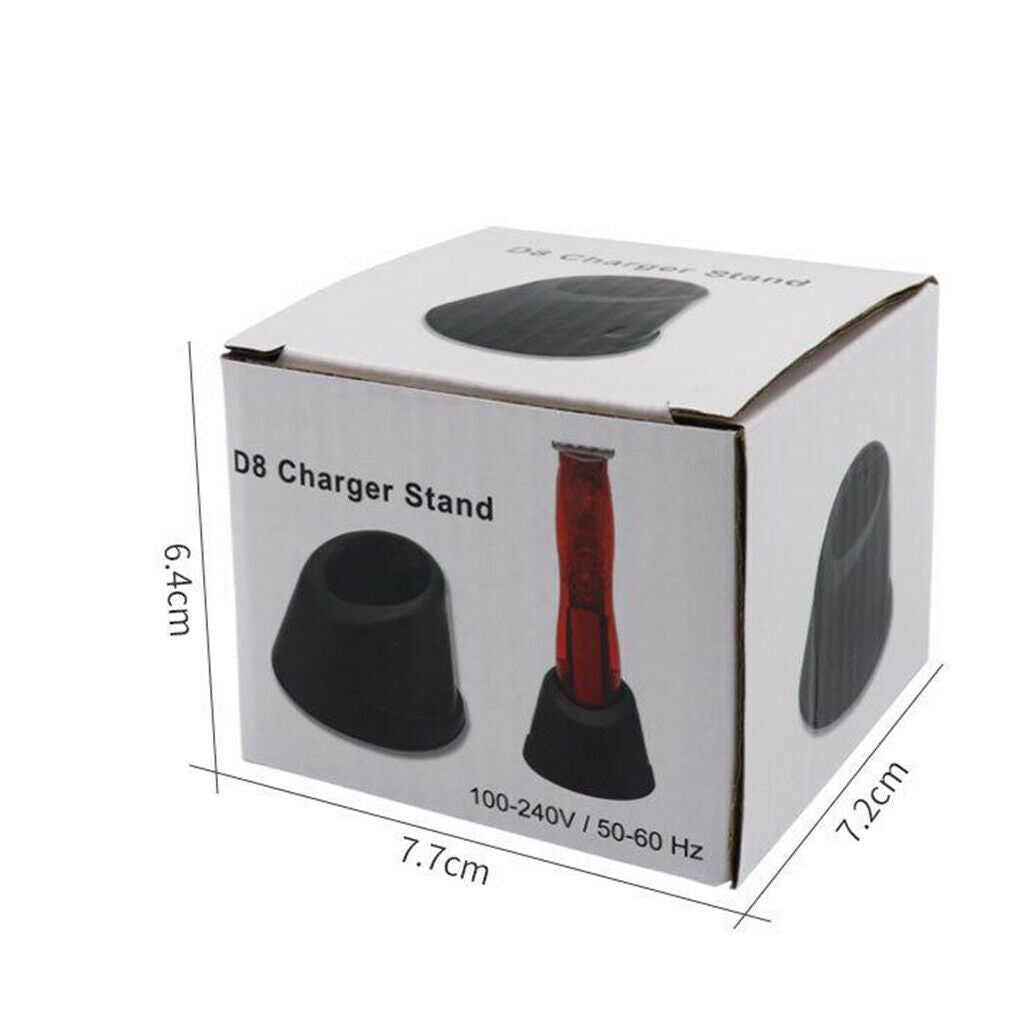 Black Charging Dock Base Station Fits   D8 Electric Clipper Accessories