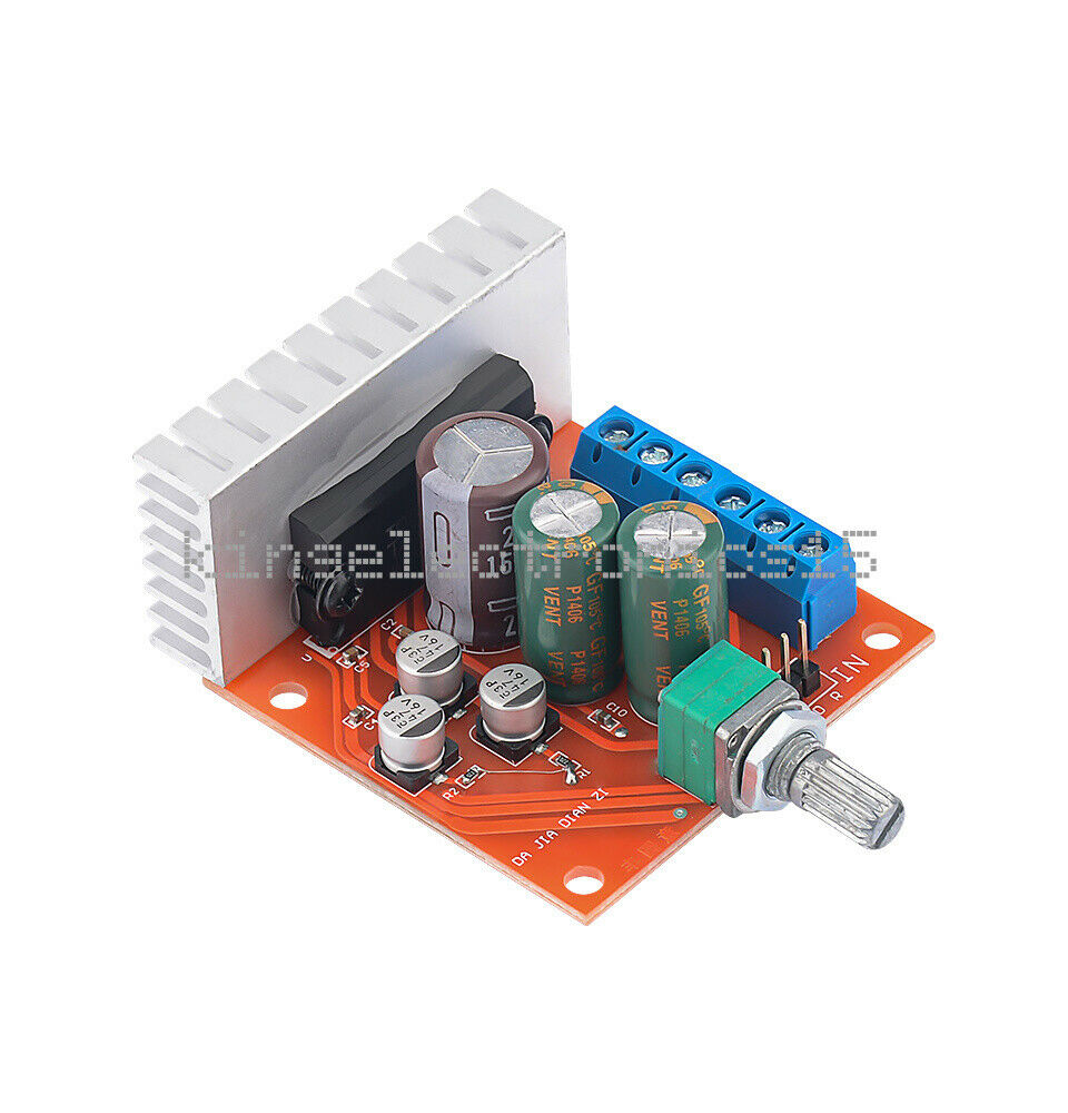 1X TA7240AP Power Amplifier Board Microphone Preamp Audio Amplificador Tape