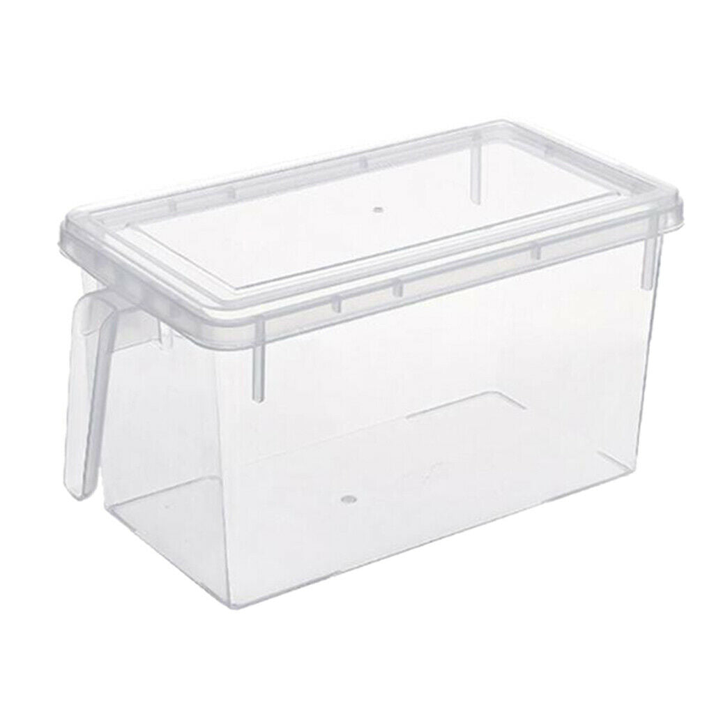Refrigerator Storage Box Container Fridge Crisper Food Egg Organizer Holder