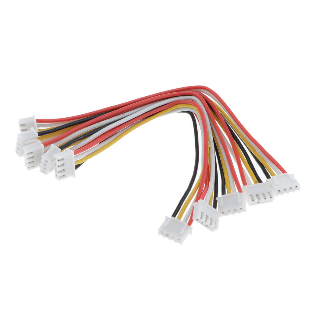 5Pcs 3S Power Balance Battery Charging Extension Line Cable Lead Wire 150mm