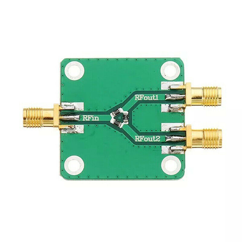 1Pcs RF Microwave Resistance Power Divider Splitter 1 to 2 Combiner SMA DC~5 Lt