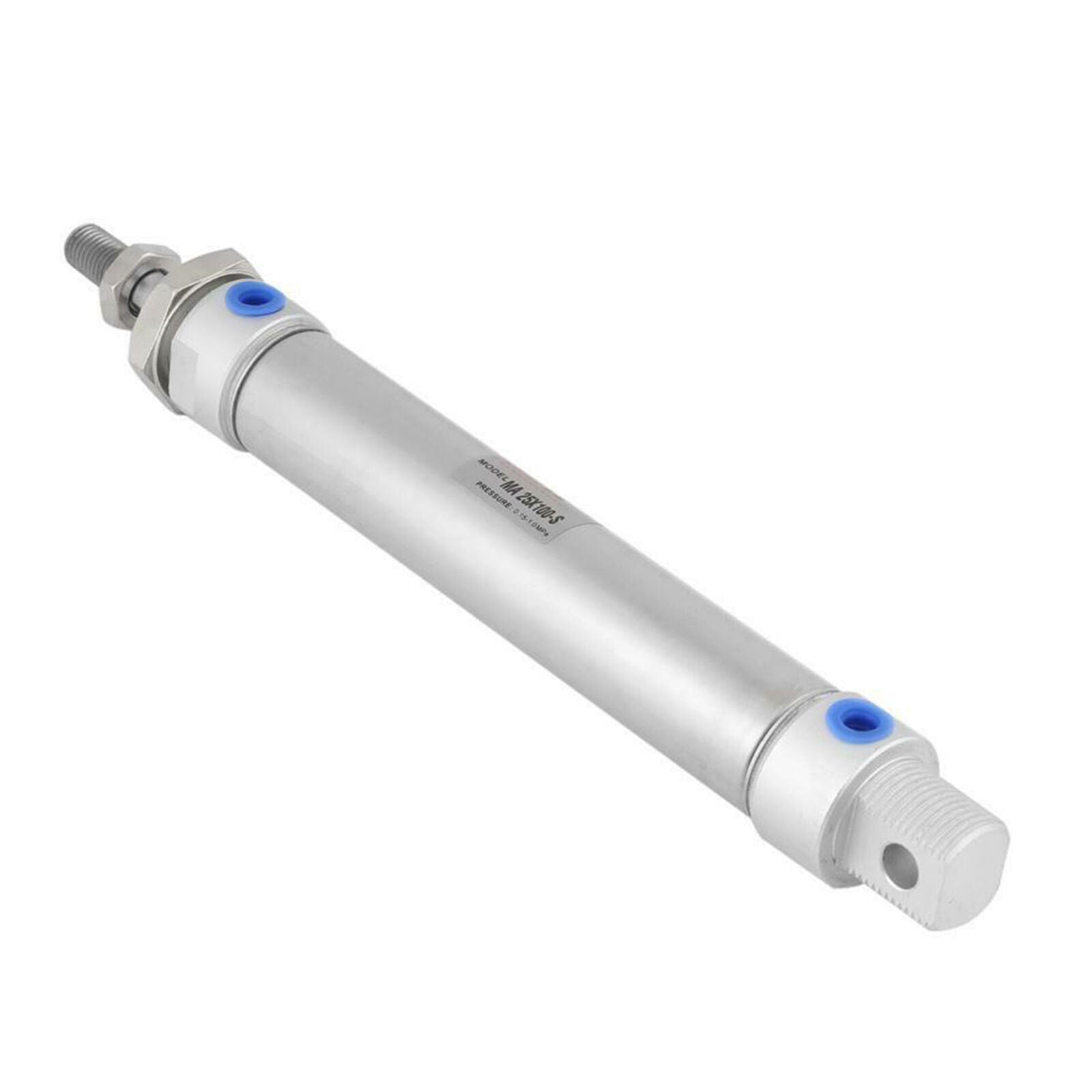 Mini Air Cylinder Stainless Steel Mini Pneumatic Cylinder 25mm Bore 100mm Stroke