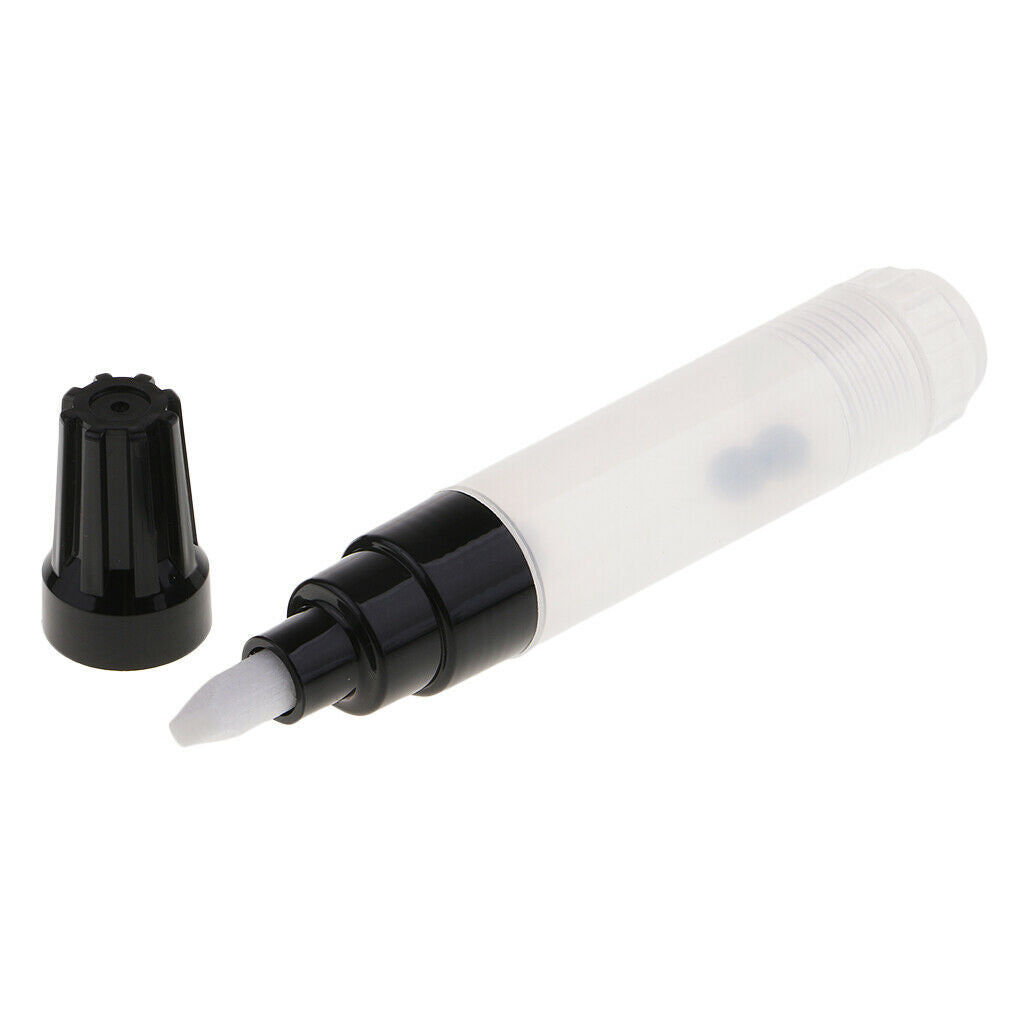 5x Clear Blank Tube Markers 8mm Ink Refills Cartridges School Office Marking Pen