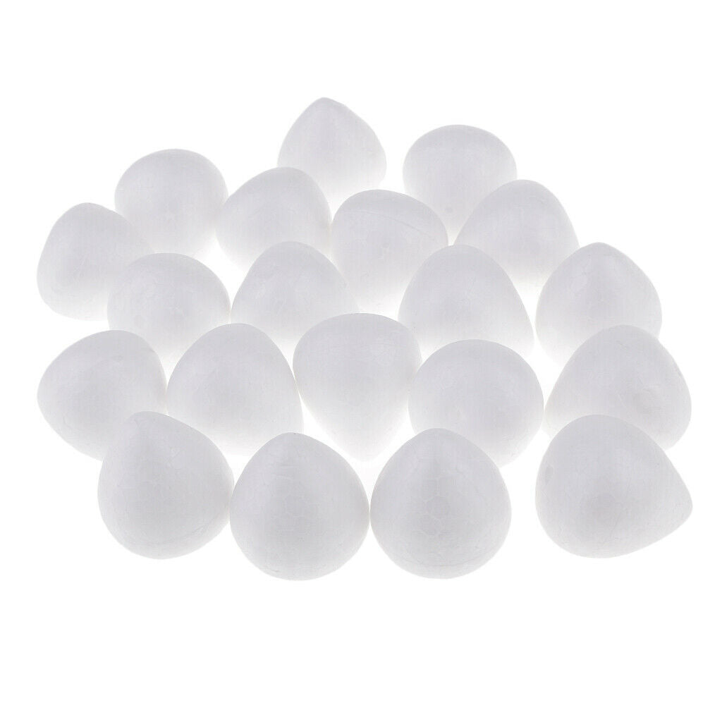 40Sets Styrofoam Foam Party Decors DIY Kids Creative Painting Supplies